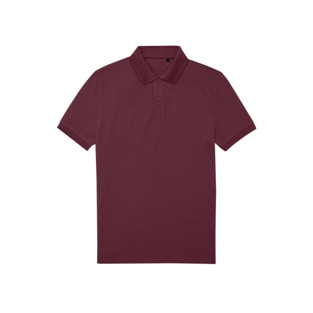 B and C Heren my eco polo shirt UTFK2831_burgundy large