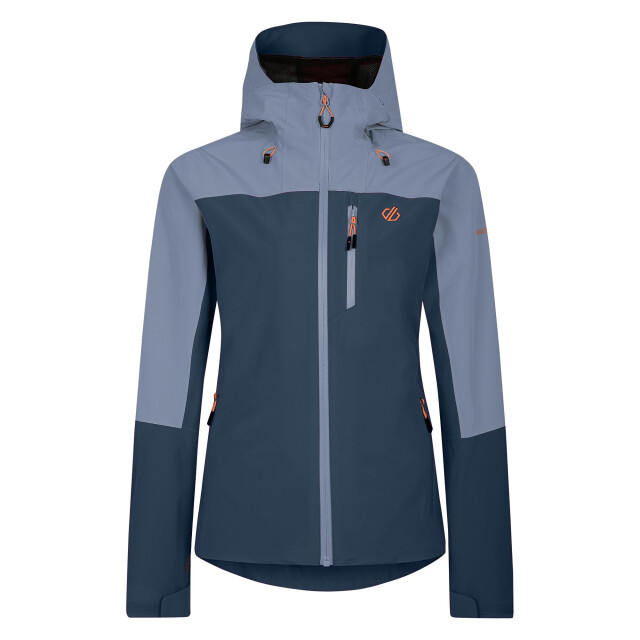 Dare2b Dames mountain series contrast paneel waterdichte jas UTRG10356_moonlightdenimrainwashed large