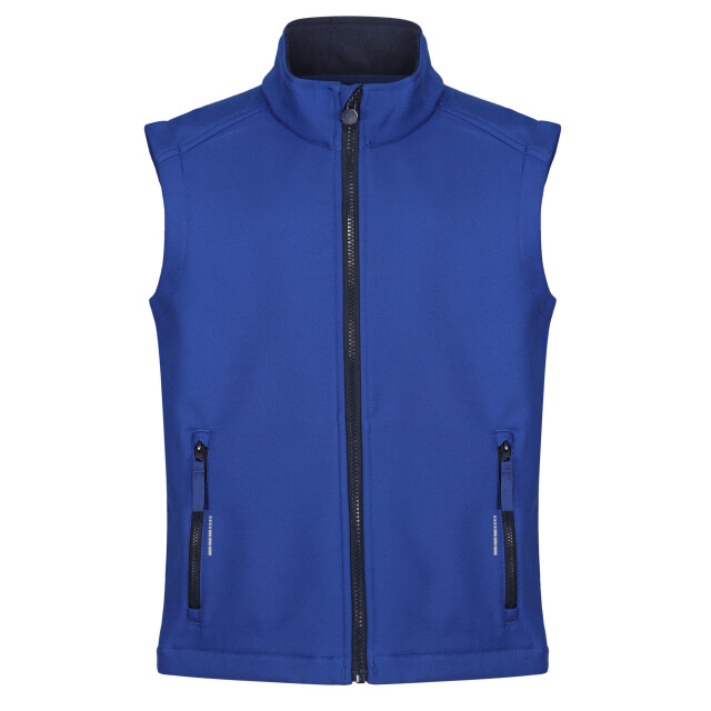 Regatta Kinder/kids a softshell body warmer UTFK2805_newroyalnavy large
