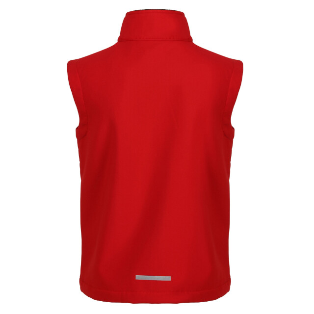 Regatta Kinder/kids ablaze softshell body warmer UTFK2805_classicredblack large