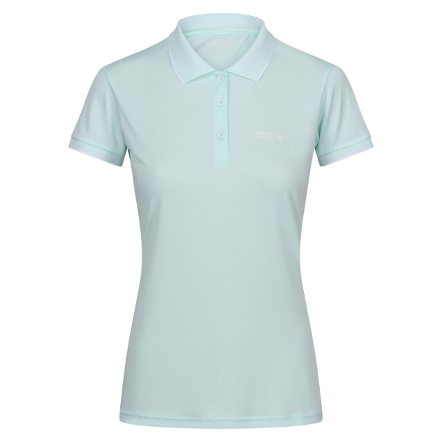 Regatta Dames remex ii marl active poloshirt UTRG10216_bleachedaqua large