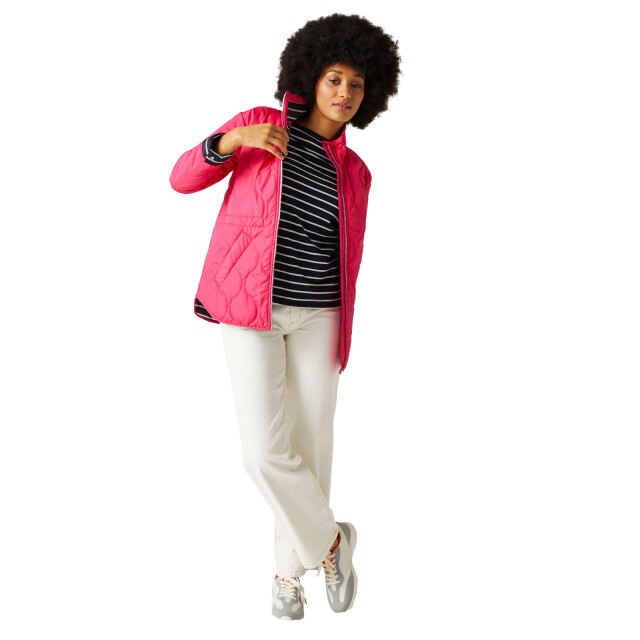 Regatta Dames courcelle gewatteerde jas UTRG10096_hotpink large