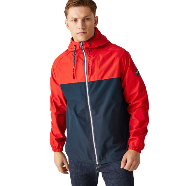 Regatta Waterdichte belcastel heren jas UTRG10084_navyhighriskred large