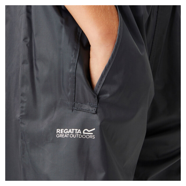 Regatta Stormbreak waterdichte overbroek voor kinderen/kinderen UTRG10242_navy large