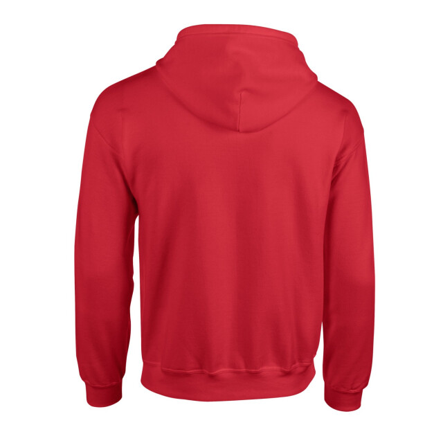 Gildan Unisex adult heavy blend full zip hoodie UTFK2795_red large