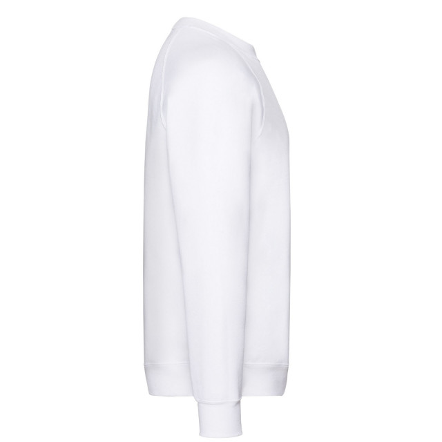 Fruit of the Loom Heren klassiek effen raglan sweatshirt UTFK2797_white large