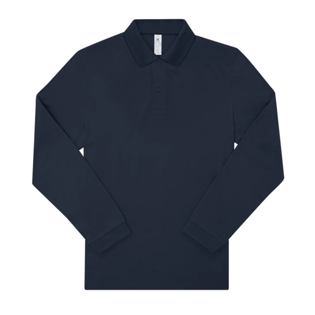B and C Heren my polo 210 effen katoenen poloshirt UTFK2802_navy large