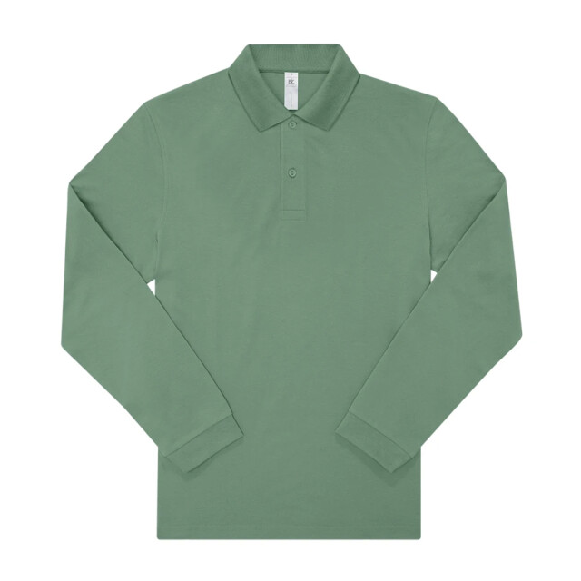 B and C Heren my polo 210 effen katoenen poloshirt UTFK2802_amalfigreen large