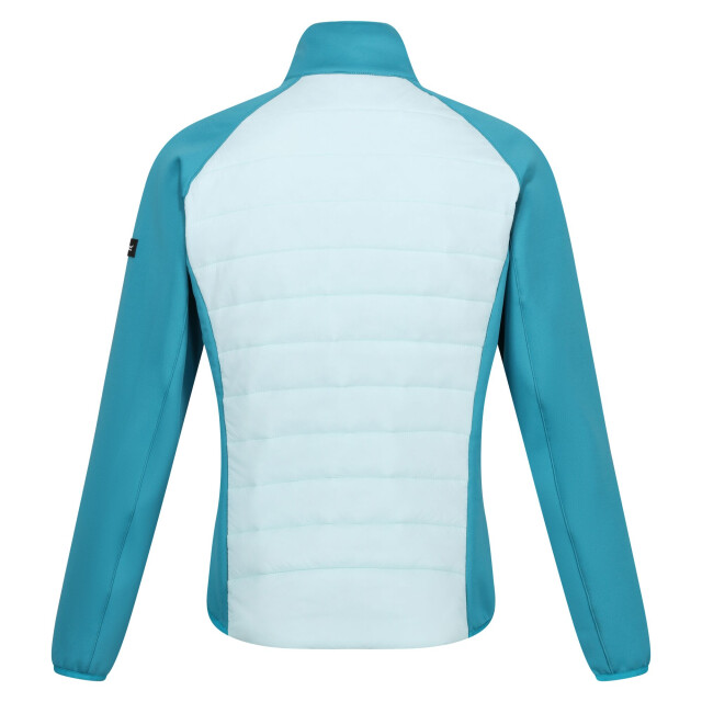 Regatta Dames clumber v hybride jas UTRG10049_bleachedaquatahoeblue large
