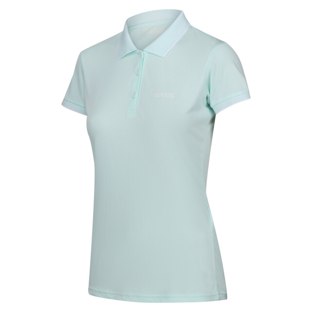 Regatta Dames remex ii marl active poloshirt UTRG10216_bleachedaqua large