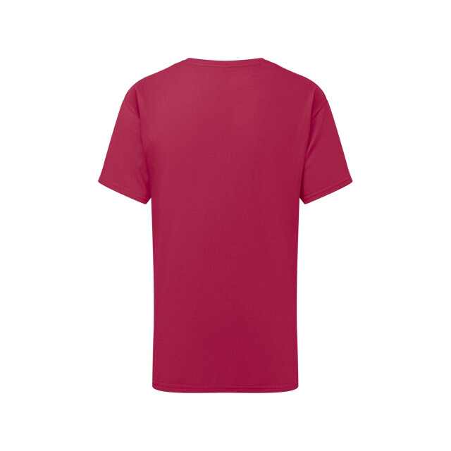 Fruit of the Loom Effen t-shirt voor kinderen UTFK2779_cranberry large