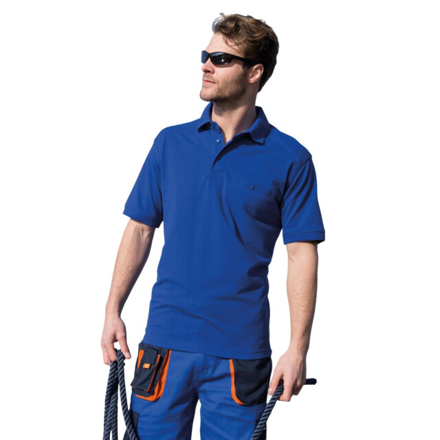 Result Heren apex poloshirt UTFK2780_royalblue large