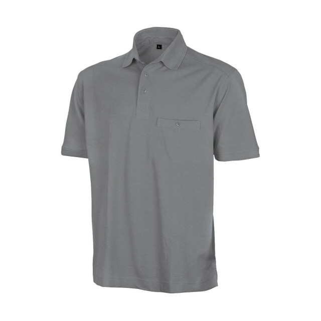 Result Heren apex poloshirt UTFK2780_workguardgrey large