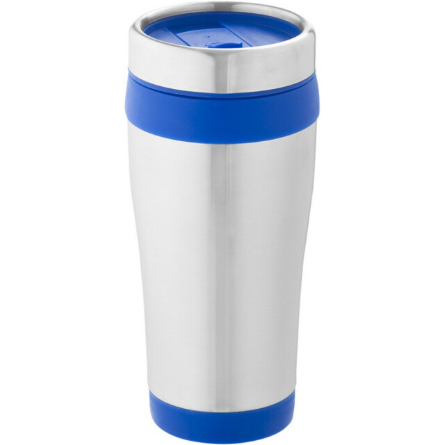 Generic Surplus Elwood gerecycled roestvrij staal geïsoleerde tumbler 410ml UTPF4328_blue large