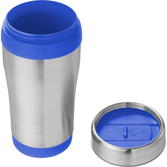 Generic Surplus Elwood gerecycled roestvrij staal geïsoleerde tumbler 410ml UTPF4328_blue large
