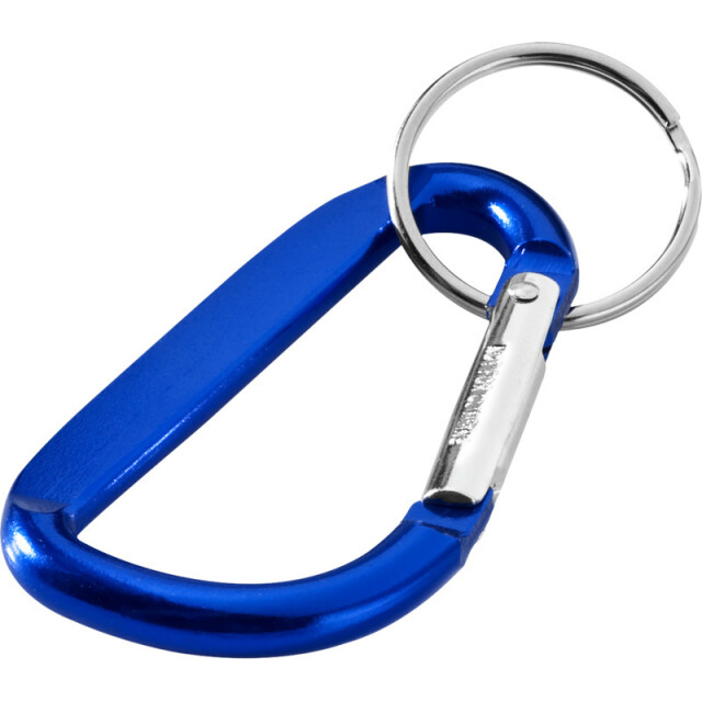 Generic Surplus Timor gerecycleerd aluminium karabijnhaak sleutelhanger UTPF4253_royalblue large