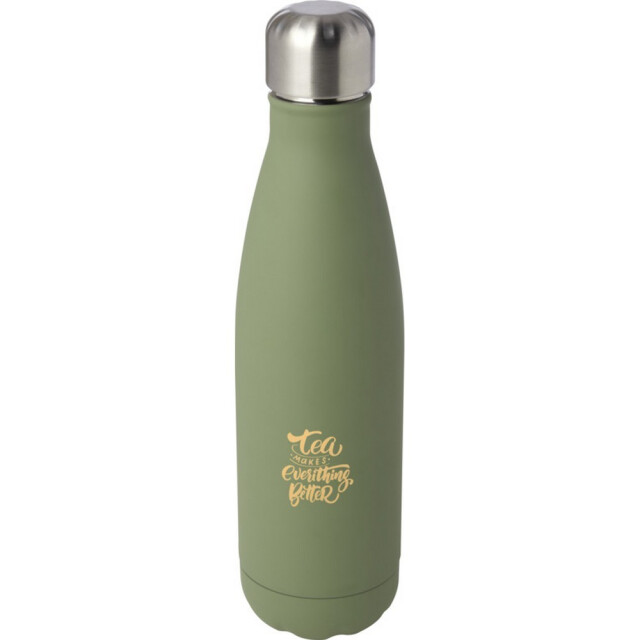 Generic Surplus Cove gerecycled roestvrijstalen 500ml geïsoleerde waterfles UTPF4295_heathergreen large
