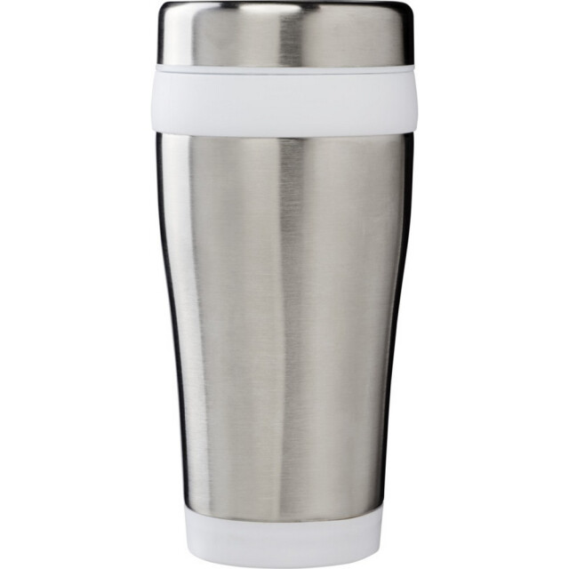 Generic Surplus Elwood gerecycled roestvrij staal geïsoleerde tumbler 410ml UTPF4328_white large
