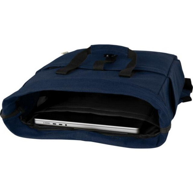 Generic Surplus Joey roll top canvas 15l laptop rugzak UTPF4125_navy large