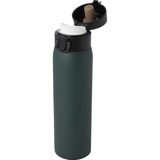 Generic Surplus Roestvrijstalen geïsoleerde thermosfles 450 ml van sika UTPF4218_forestgreen large