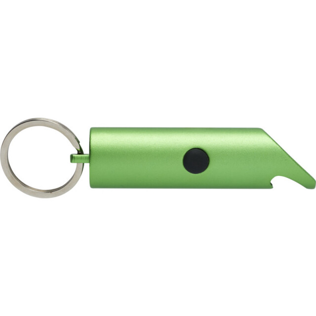 Generic Surplus Flare gerecycled aluminium zaklamp sleutelhanger UTPF4260_green large