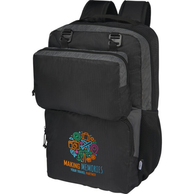 Generic Surplus Trailhead gerecyclede lichtgewicht 14l laptop rugzak UTPF4102_greysolidblack large