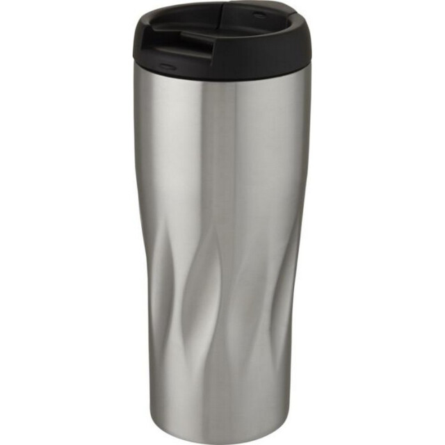 Avenue Waves koperen geïsoleerde reisbeker UTPF4035_silver large