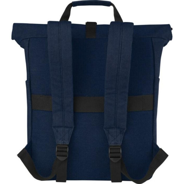 Generic Surplus Joey roll top canvas 15l laptop rugzak UTPF4125_navy large