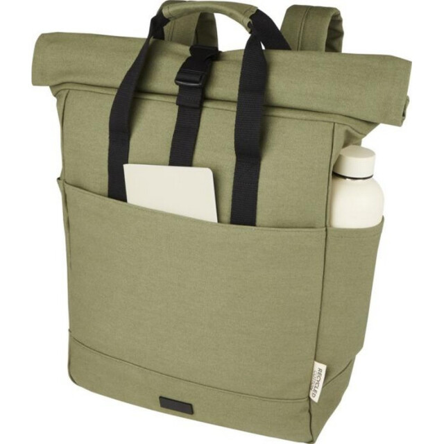 Generic Surplus Joey roll top canvas 15l laptop rugzak UTPF4125_olive large