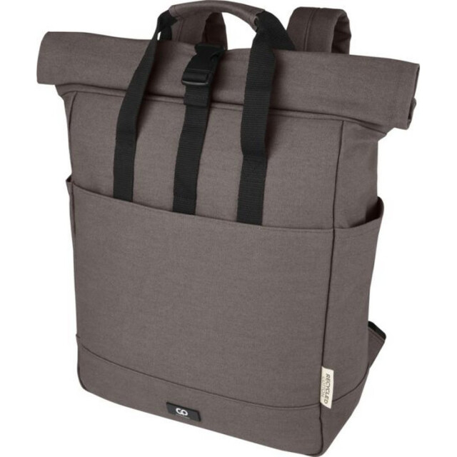 Generic Surplus Joey roll top canvas 15l laptop rugzak UTPF4125_grey large