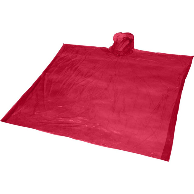 Generic Surplus Unisex volwassen maya-regenjas van gerecycled plastic UTPF4144_red large