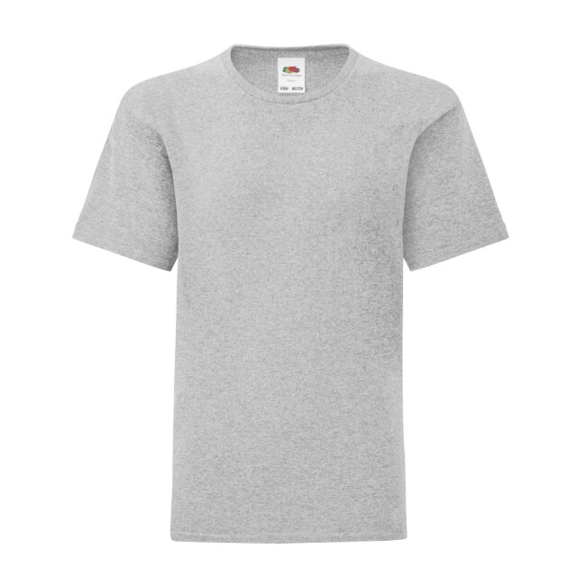 Fruit of the Loom Kinderen/kinderen iconic heather t-shirt UTFK2755_heathergrey large