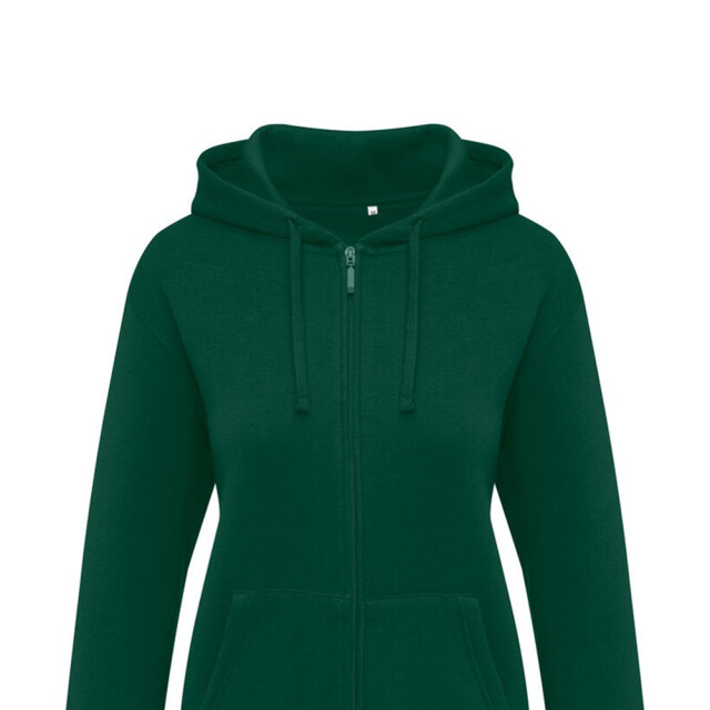 SG Dames originals full zip hoodie UTFK2756_bottlegreen large
