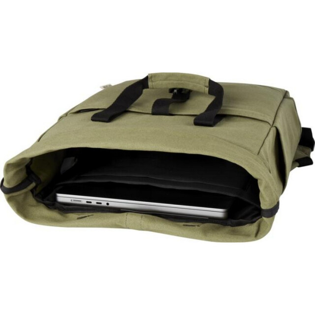 Generic Surplus Joey roll top canvas 15l laptop rugzak UTPF4125_olive large