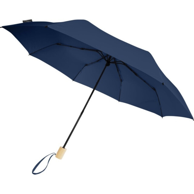 Avenue Birgit gerecycleerde vouwparaplu UTPF3768_navy large
