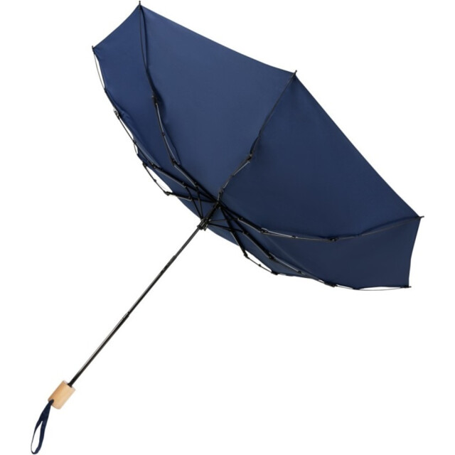 Avenue Birgit gerecycleerde vouwparaplu UTPF3768_navy large