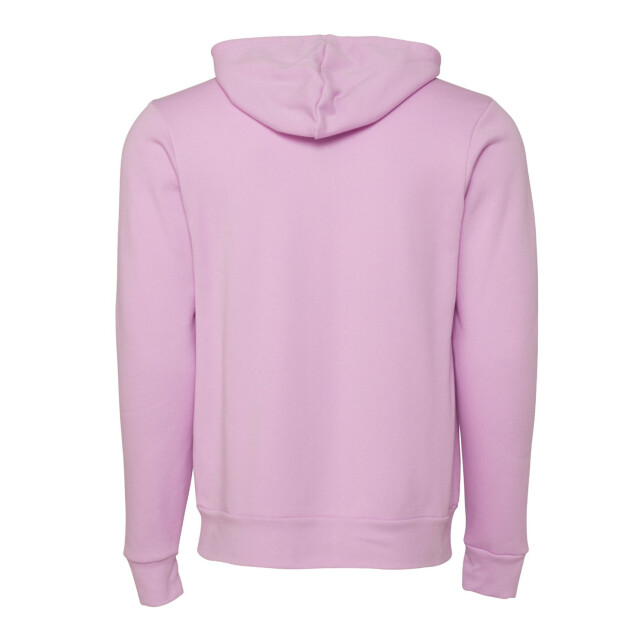 Bella + Canvas Unisex volwassen polycotton full zip hoodie UTFK2749_lilac large