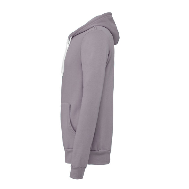Bella + Canvas Unisex volwassen polycotton full zip hoodie UTFK2749_storm large