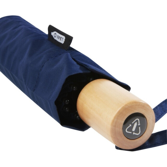 Avenue Birgit gerecycleerde vouwparaplu UTPF3768_navy large