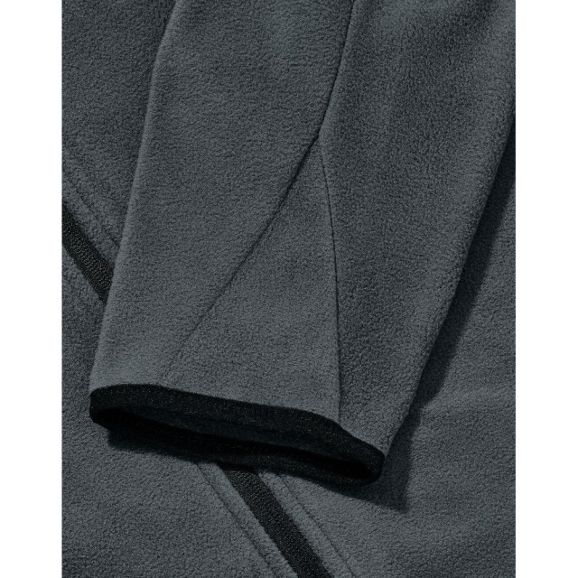 Signature Heren microfleece jas zonder rits UTFK2741_charcoal large