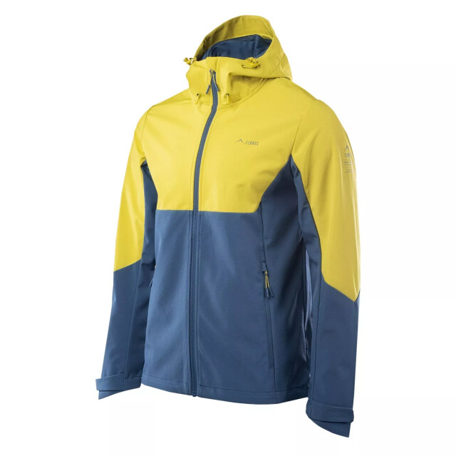 Elbrus Heren landar soft shell jas UTIG2884_citronellekeylargo large