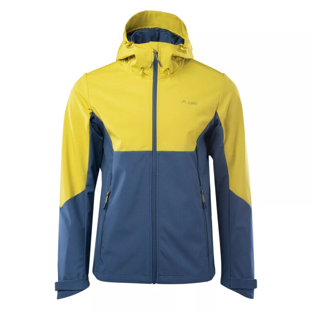 Elbrus Heren landar soft shell jas UTIG2884_citronellekeylargo large