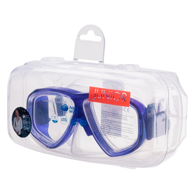 Aquawave Saphir jr kinderzwemmasker UTIG2802_bluetransparent large
