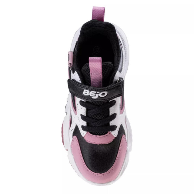 Bejo Meisjes baglen trainers UTIG2832_blackdustyorchidwhite large