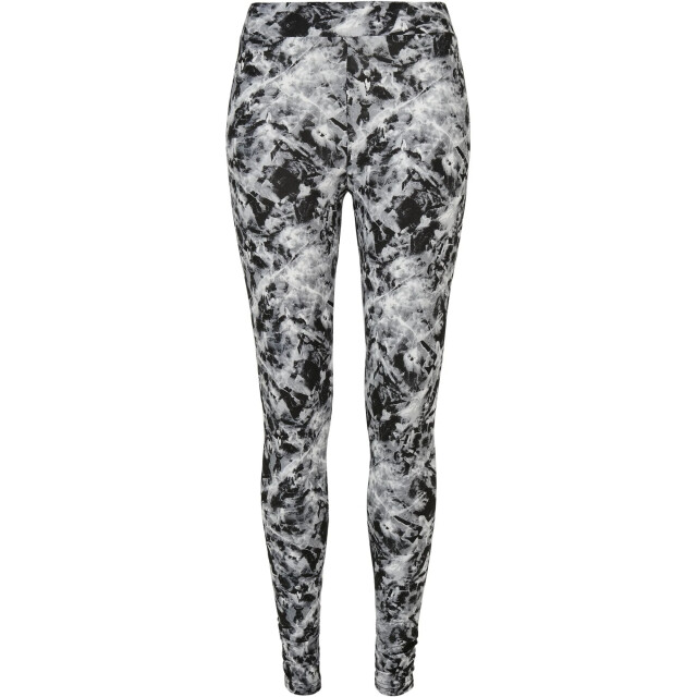 Urban Classics Dames zachte verkleurde legging UTTN998_black large