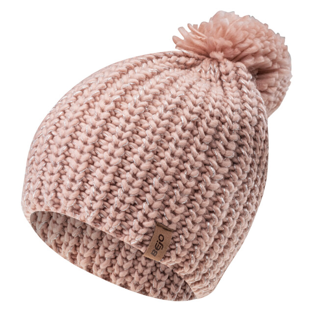Bejo Meisjes roza wintermuts UTIG2807_silverpinksilver large