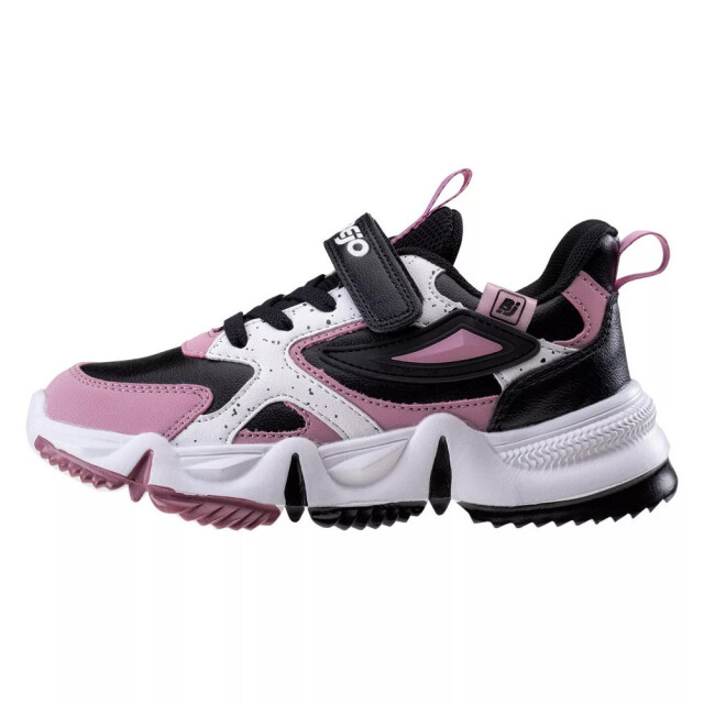Bejo Meisjes baglen trainers UTIG2832_blackdustyorchidwhite large