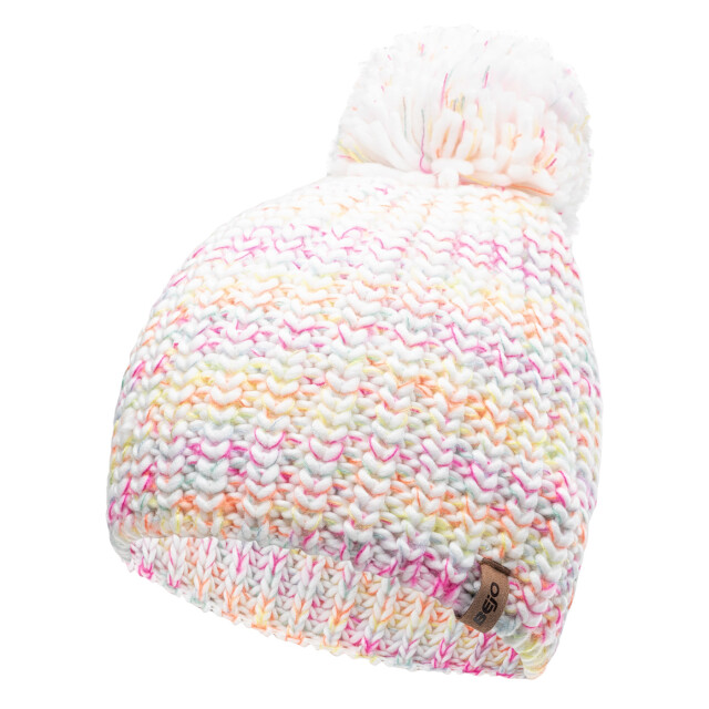 Bejo Meisjes roza wintermuts UTIG2807_whitefluorescentpink large