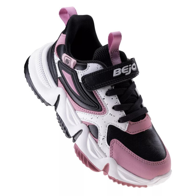 Bejo Meisjes baglen trainers UTIG2832_blackdustyorchidwhite large