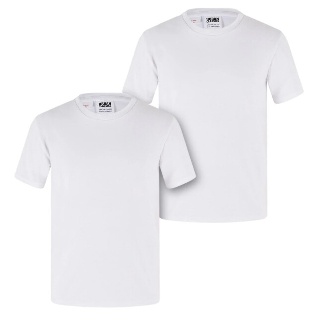 Urban Classics Stretch jersey t-shirt voor meisjes (set van 2) UTTN985_white large